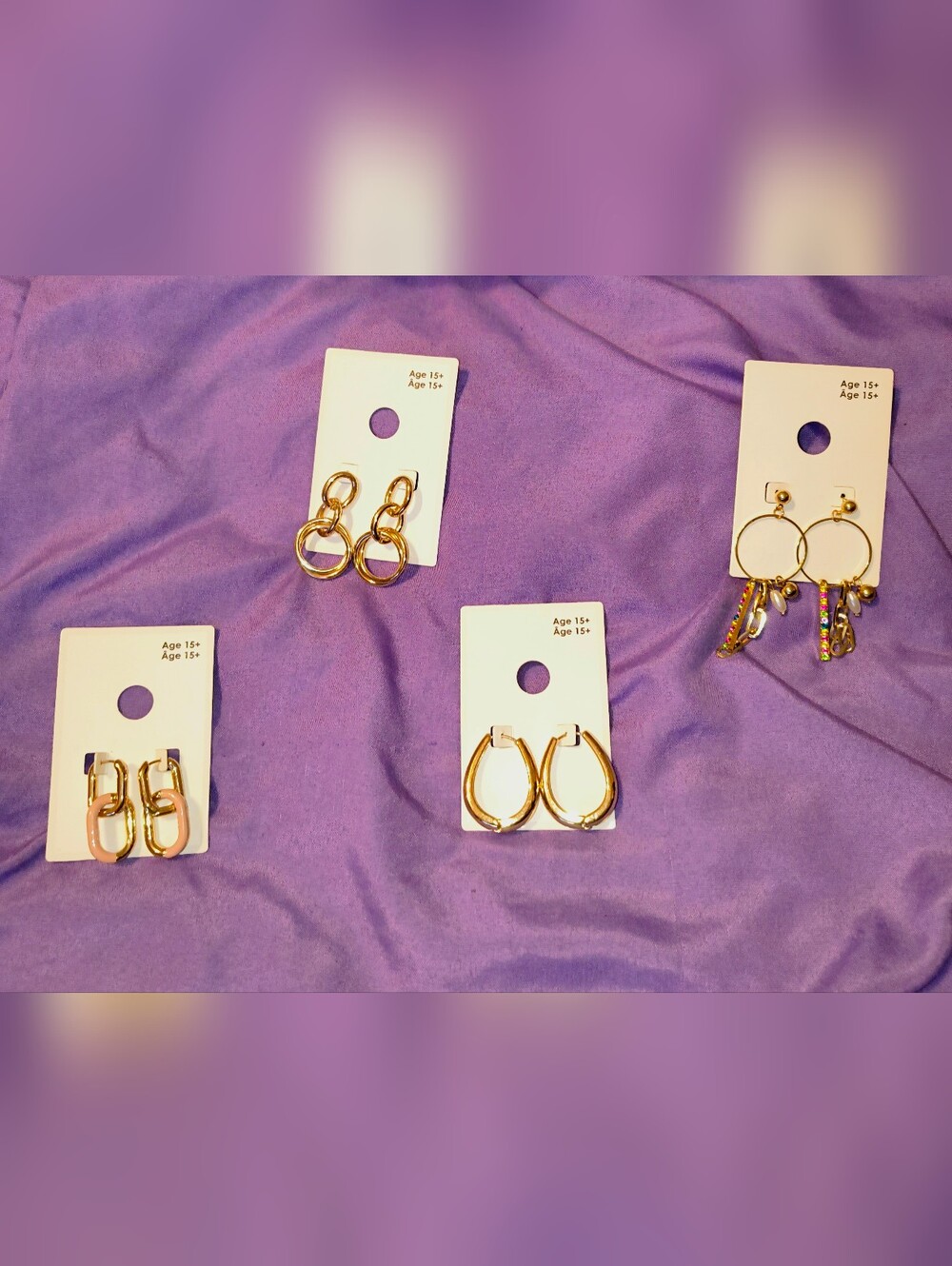 Gold Hoop Earring Sets